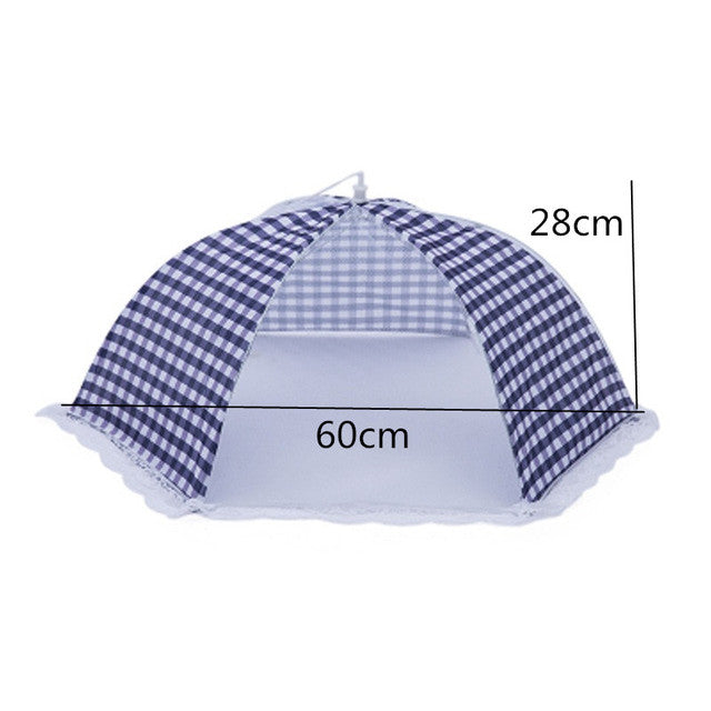 1PC Portable Umbrella Style Food Cover Anti Mosquito Meal Cover Lace Table Home Using Food Cover Kitchen Gadgets Cooking Tools