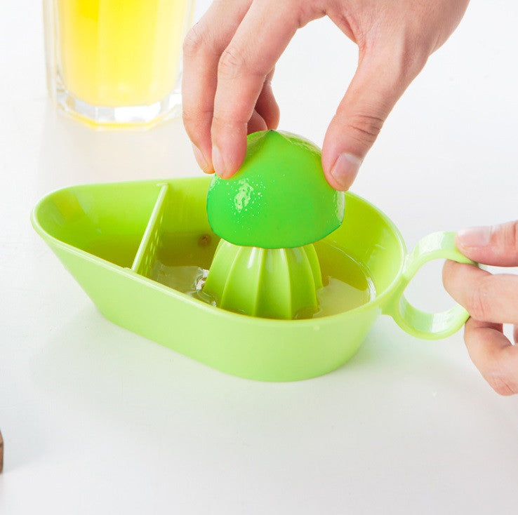 1Pc Plastic Kitchen Fruit Tool Manual Juicer Lemon Squeezer Lime Citrus Juicer Juice Manual Press Bar