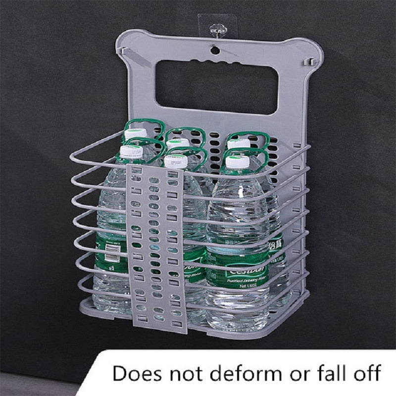 1PCS Foldable Laundry Basket  Portable Dirty Clothes Storage Basket Wall-mounted Clothes Storage Basket Clothes Storage Bucket