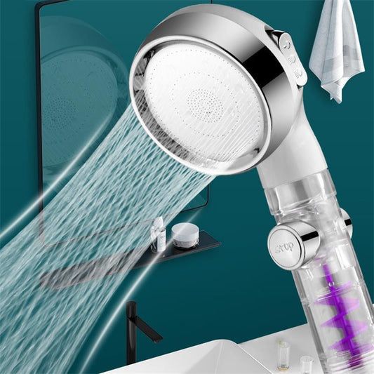 3-Modes Powerful Pressurized shower Water Saving Spray Shower Head Bathroom Hand-held Pressurized Massage Shower Head